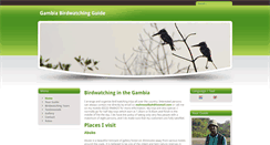 Desktop Screenshot of gambia-birdwatching-guide.com