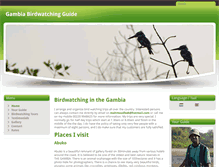 Tablet Screenshot of gambia-birdwatching-guide.com